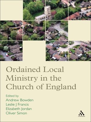 cover image of Ordained Local Ministry in the Church of England